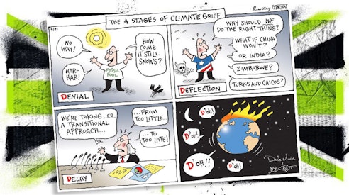 The ‘stages of grief’-  with a climate twist Featured Image