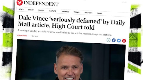 Dale Vince ‘seriously defamed’ by Daily Mail article, High Court told Featured Image
