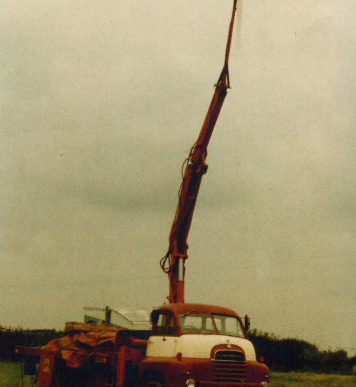 Windmill truck