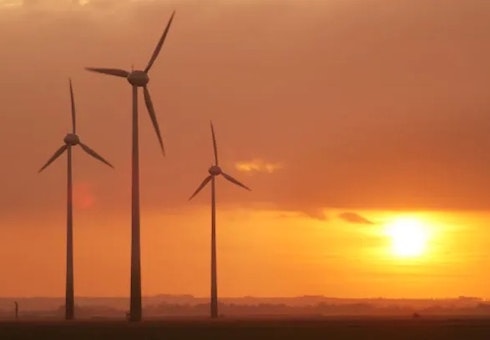 three windmills