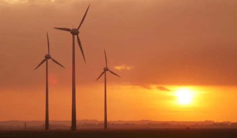 three windmills