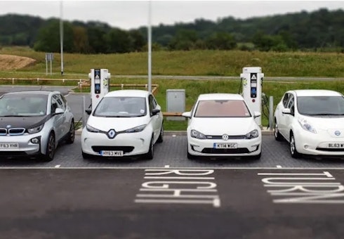 EVs charging