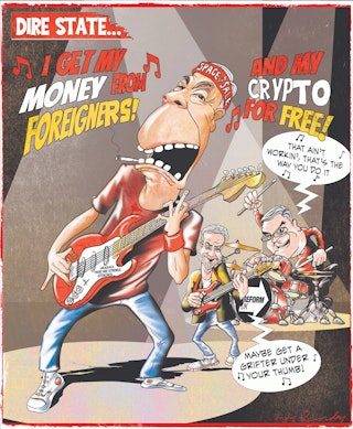 money for nothing cartoon