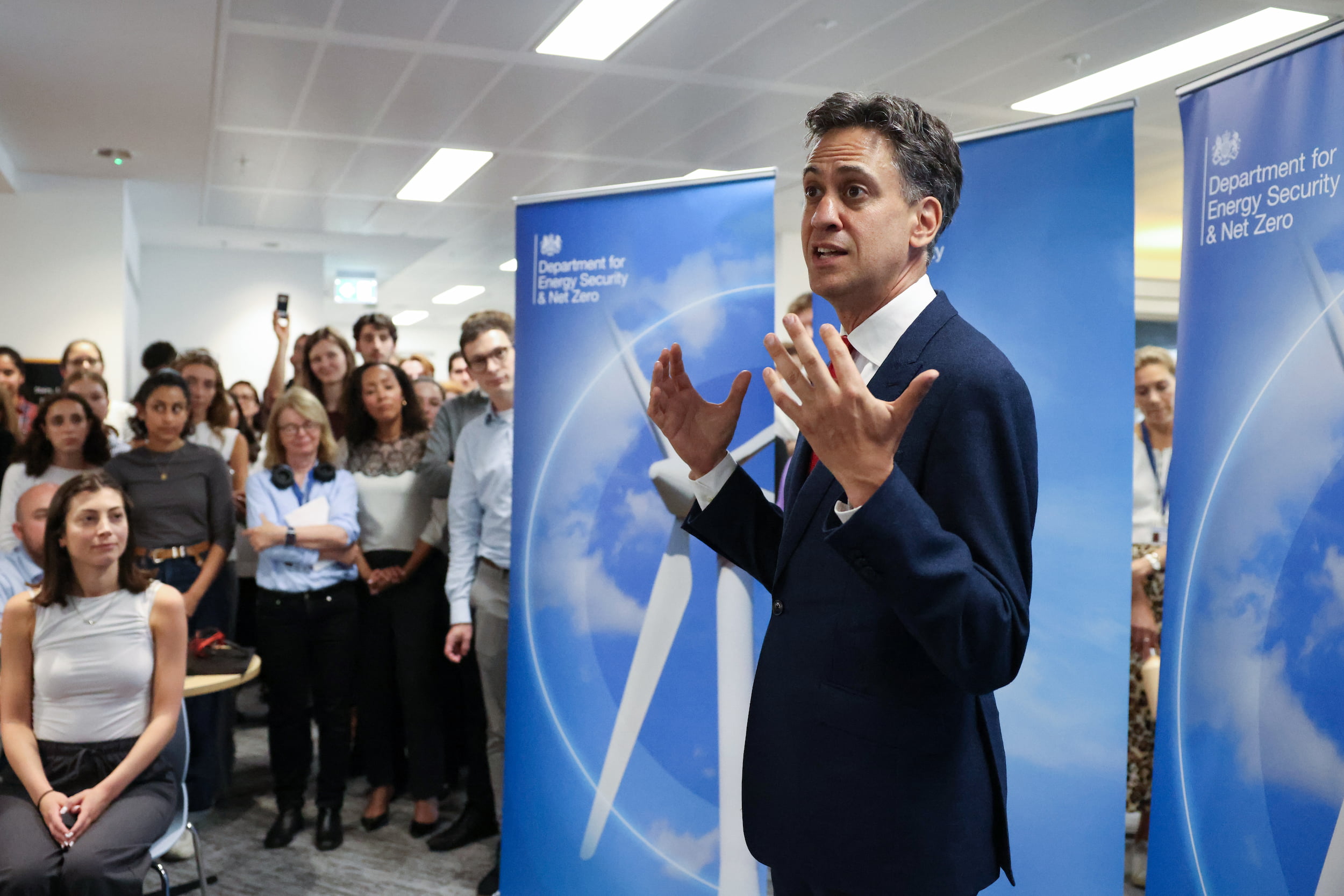 Ed Milliband at DESNZ