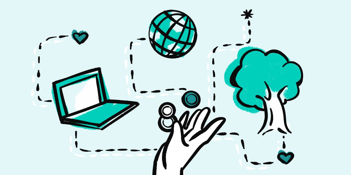 illustration of Peerigon annual donation initiative