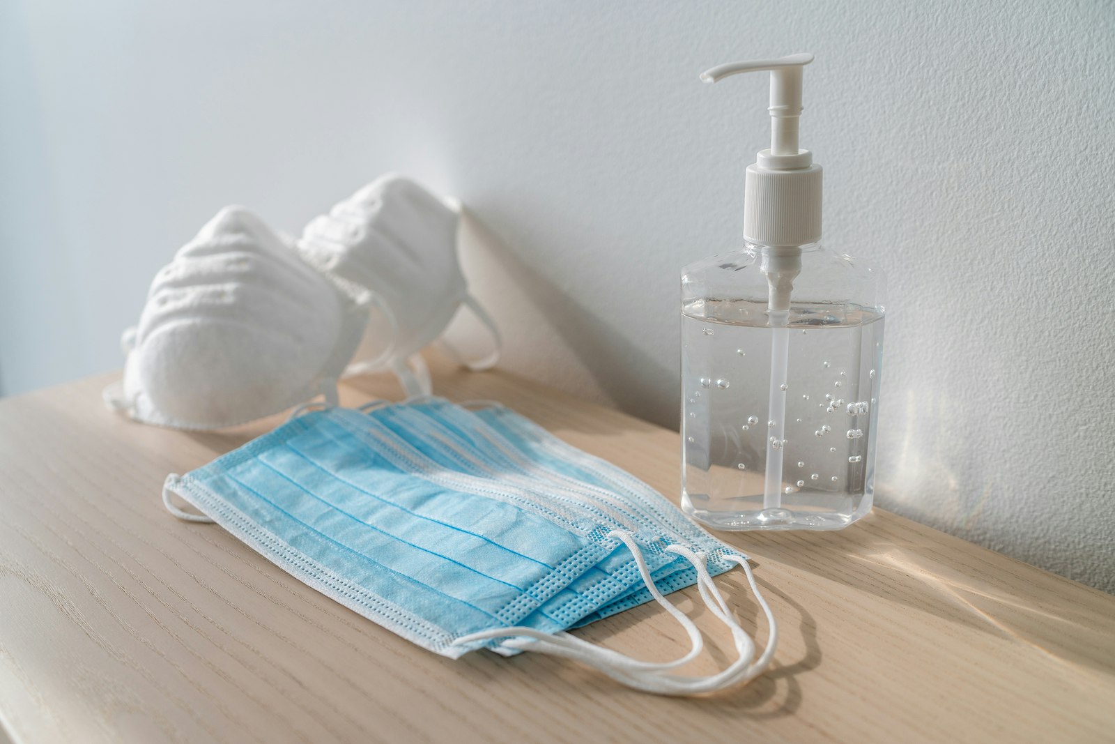 ppe and hand sanitizer
