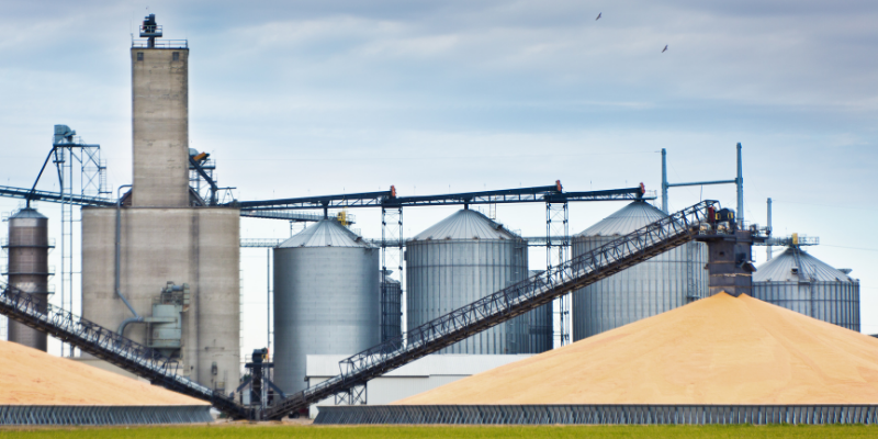 grain silos