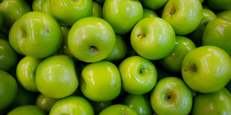green apples