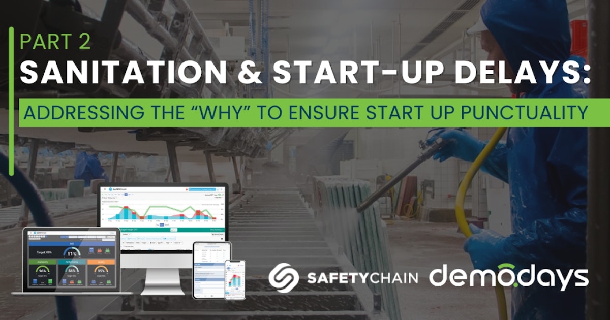 Part 2: Sanitation & Start-Up Delays