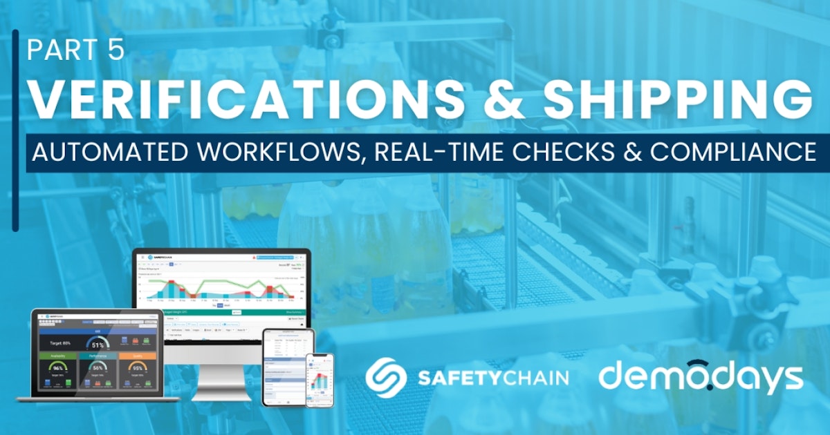 Part 5: Verifications & Shipping