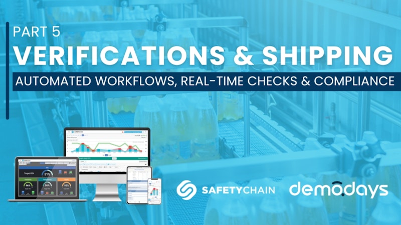 Part 5: Verifications & Shipping