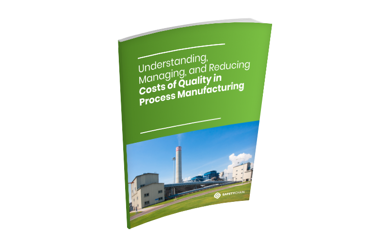 Understanding, Managing, and Reducing Costs of Quality in Process Manufacturing