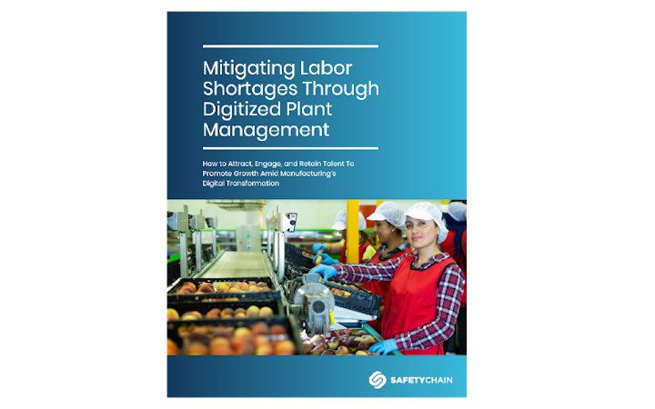 Mitigating Labor Shortages Through Digitized Plant Management