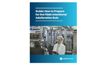 How to Prepare for the FSMA Intentional Adulteration Rule