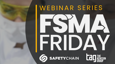 FSMA Friday Webinar Series