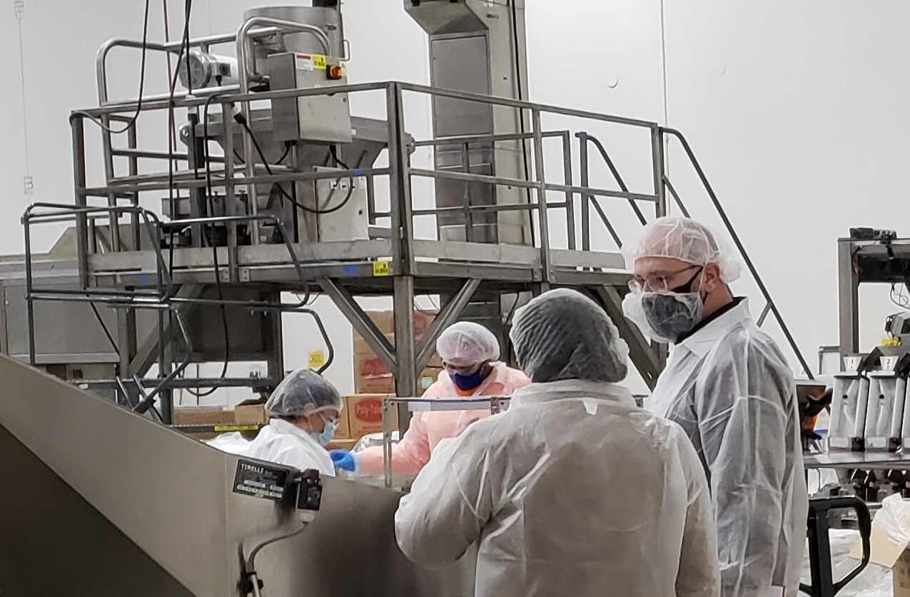MSI Express working in the plant