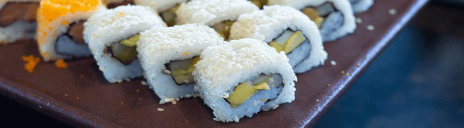 sushi rolls