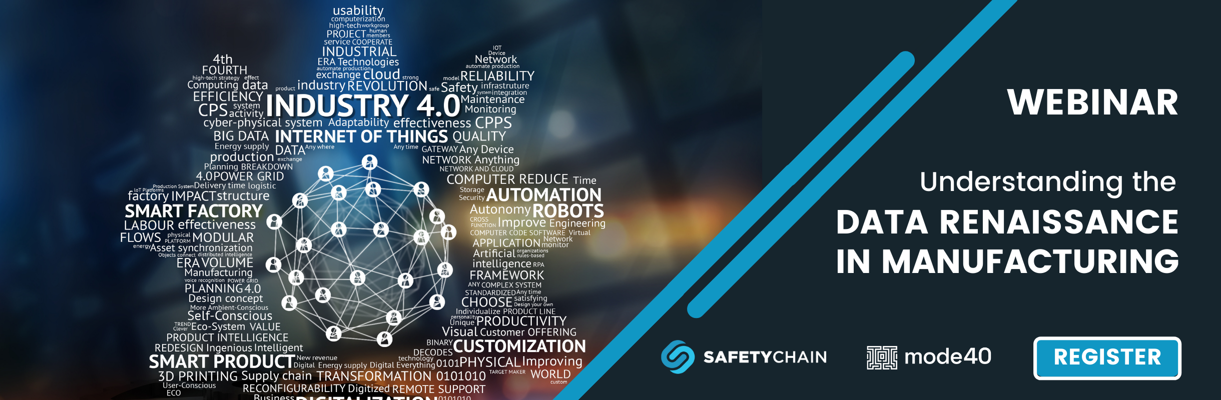banner for Understanding the Data Renaissance in Manufacturing webinar