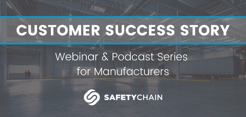 banner for Customer Success Story webinar