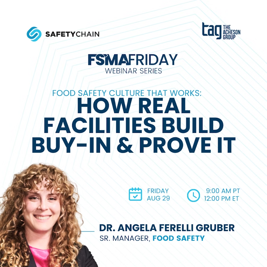 The FSQA Heartbeat: Building Plant-Wide Systems That Stick