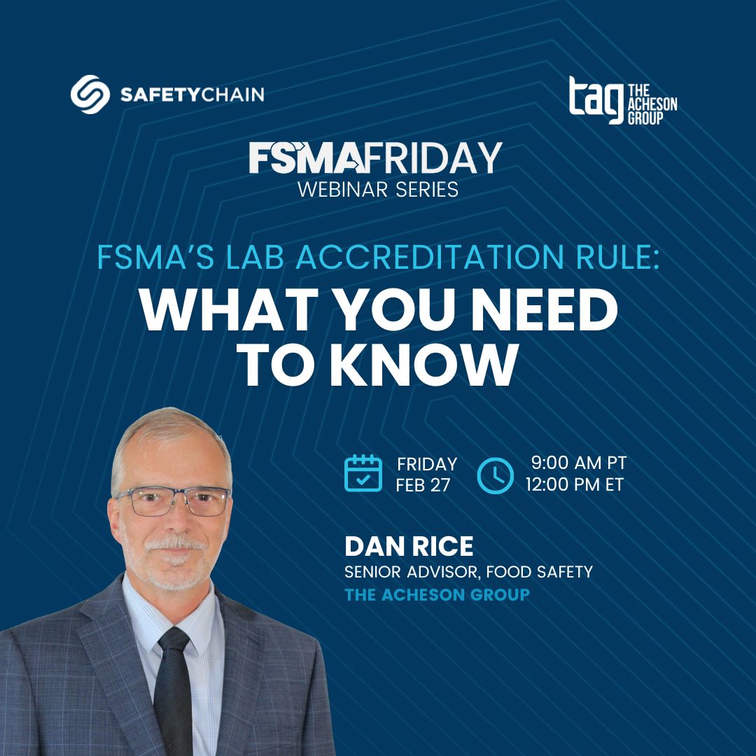 FSMA's Lab Accreditation Rule: What Food & Beverage Manufacturers Need to Know