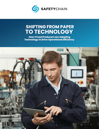 Shifting From Paper to Technology: How 3 Food Producers are Adopting Technology to Drive Operational Efficiency