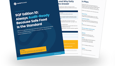 SQF Edition 10: Always Audit-Ready Because Safe Food is the Standard