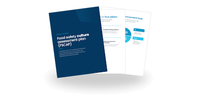 Food safety culture assessment plan: four-pillar framework and fillable site template