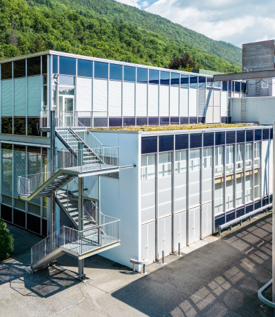 Laboratoire COSC de Bienne vue extérieure