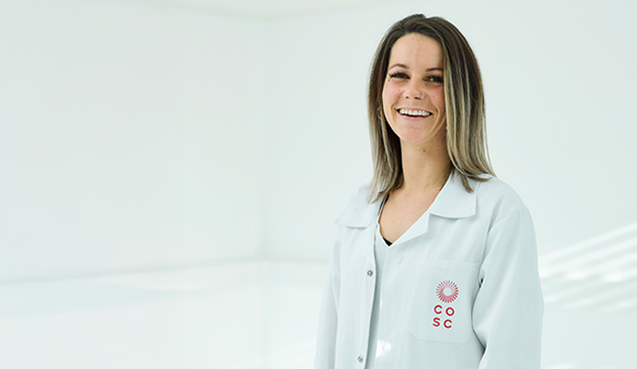 woman working at COSC