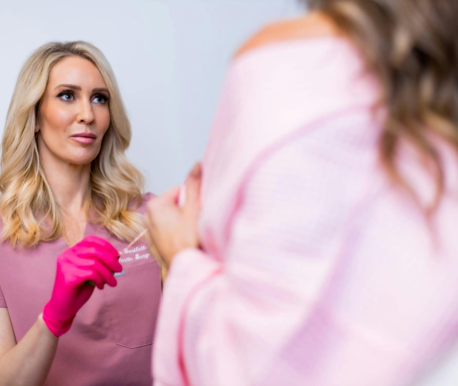 Doctor and patient during consultation