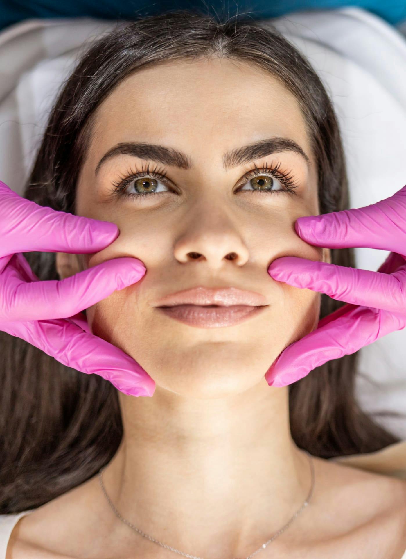 Woman during consultation