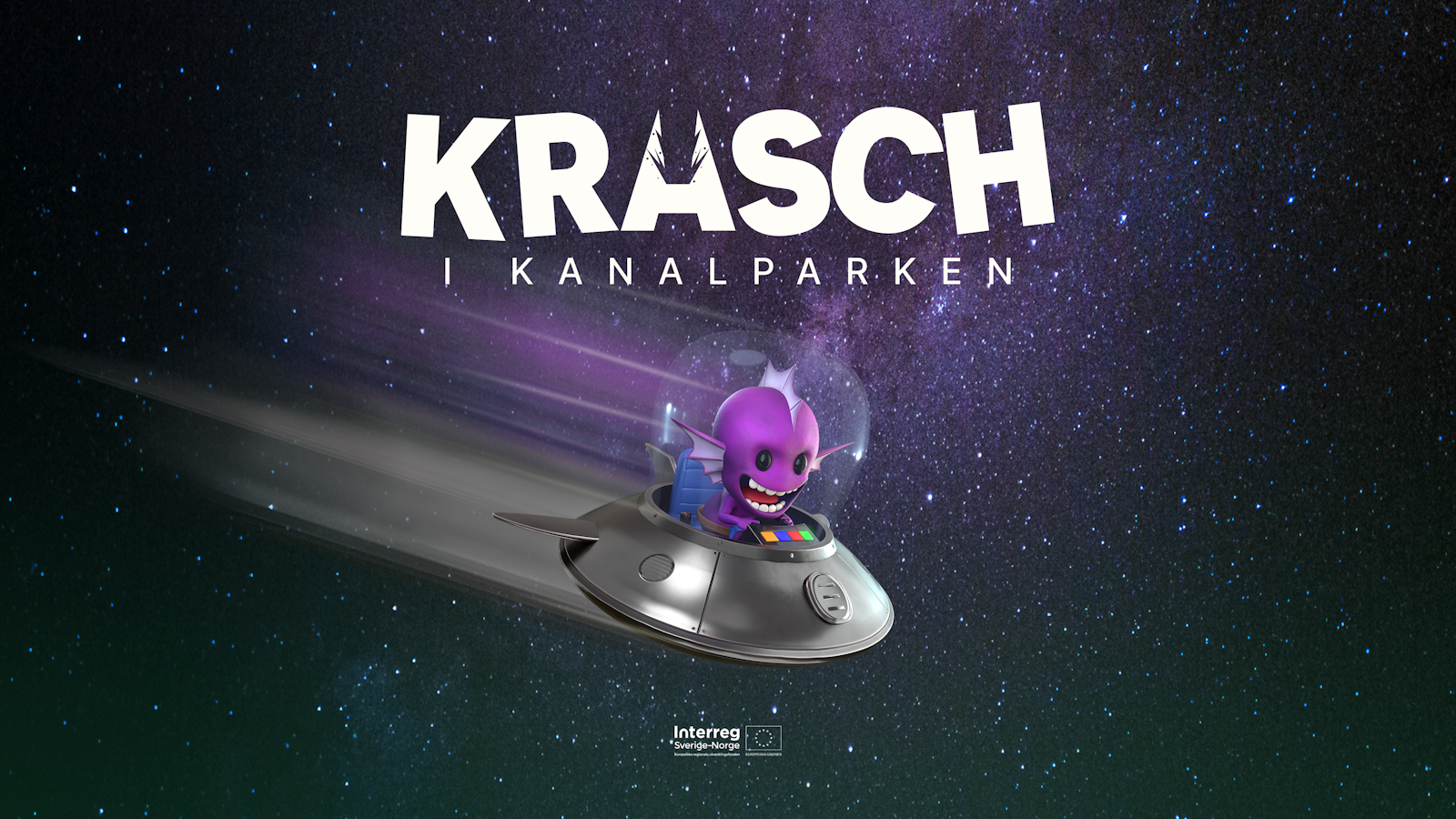 Krasch i kanalparken poster landscape