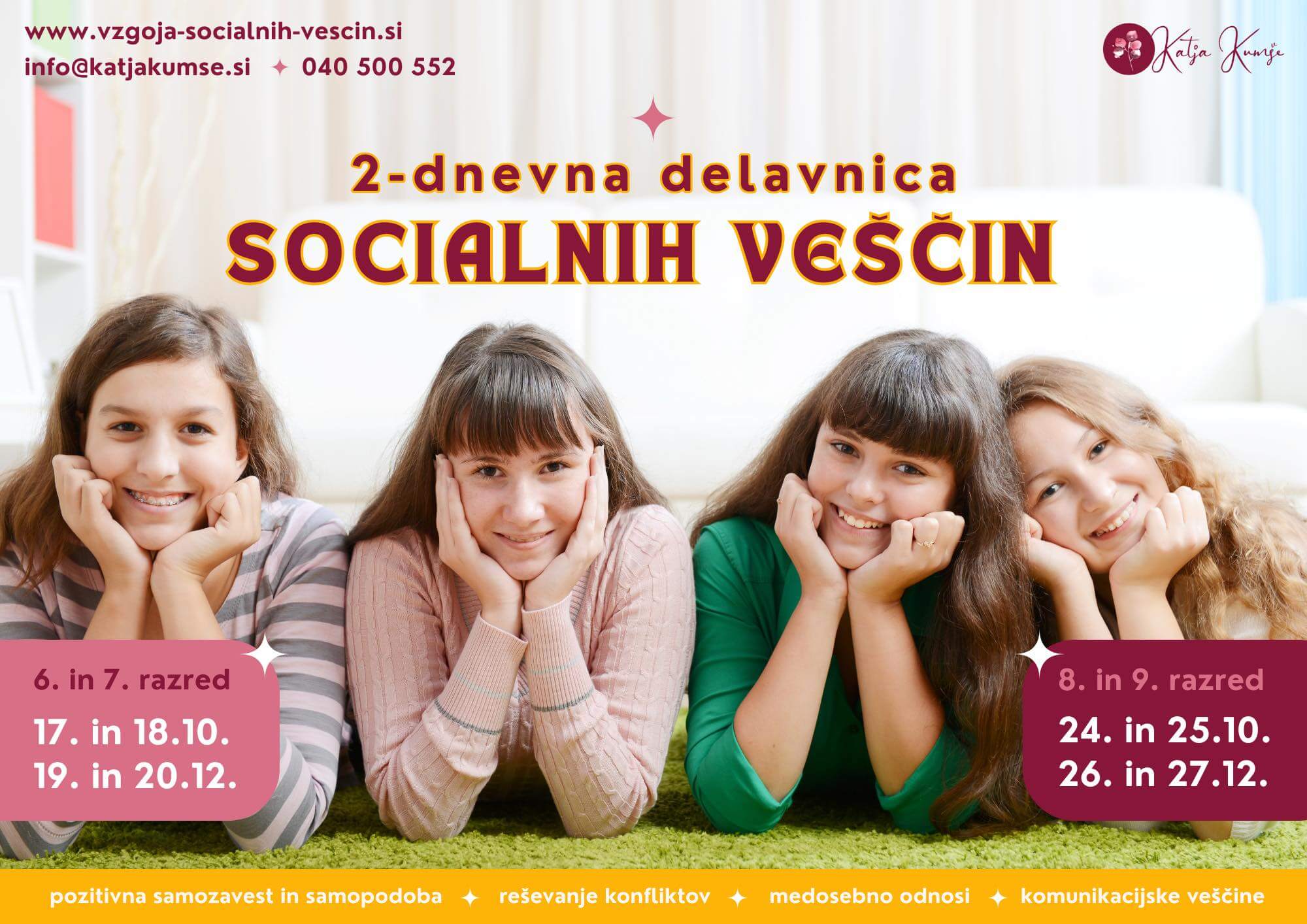socialne veščine dekleta