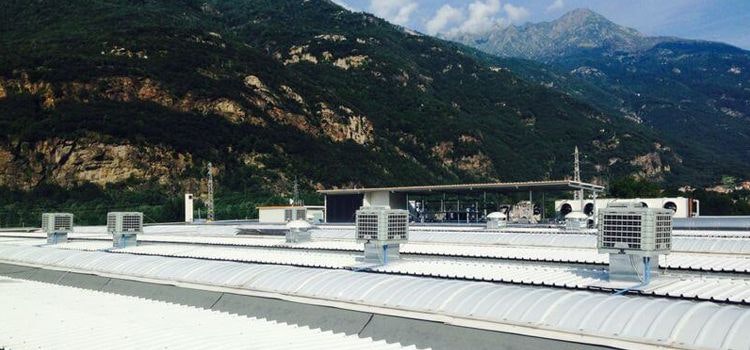 Il raffrescamento ideale per le aree produttive in azienda