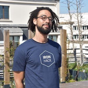 Ironhack Webentwicklung instructor Guillaume Amangoua
