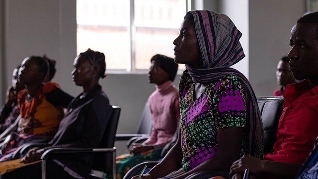 Women learning Africa