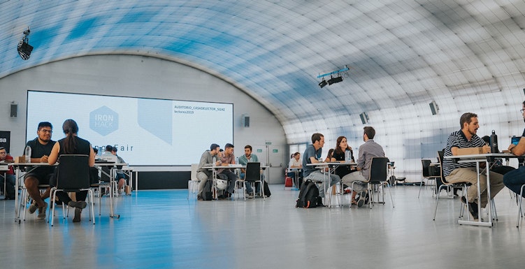 Ironhack hiring fair event