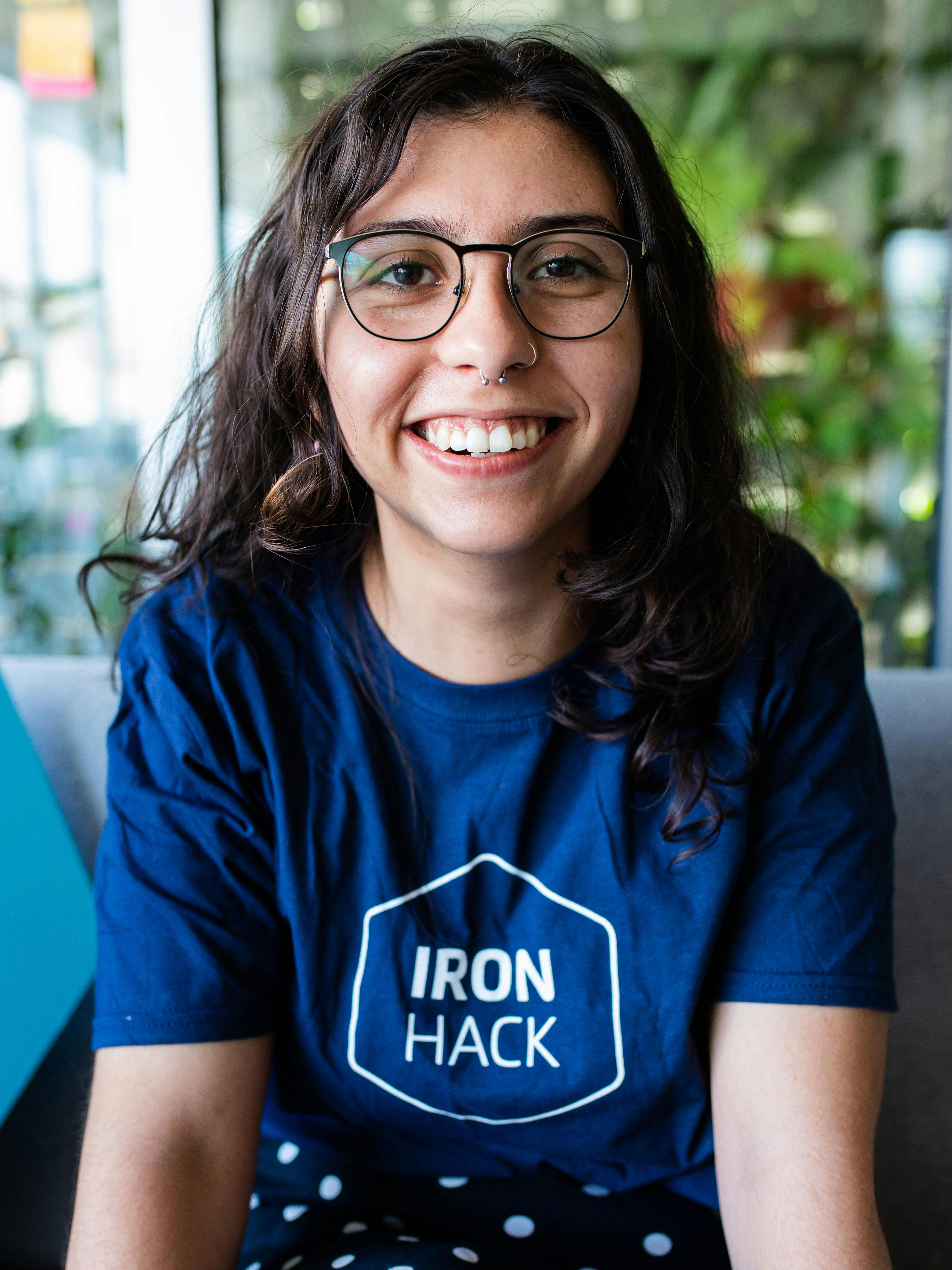 Ironhack UX/UI Design instructor Rita Martins