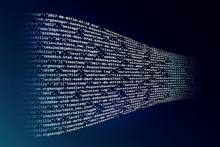 image with code for data and tech