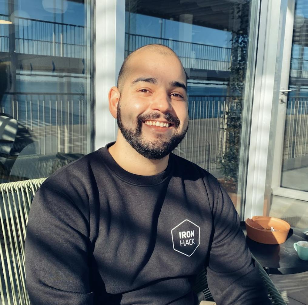 Ironhack Web Development instructor André Ferreira