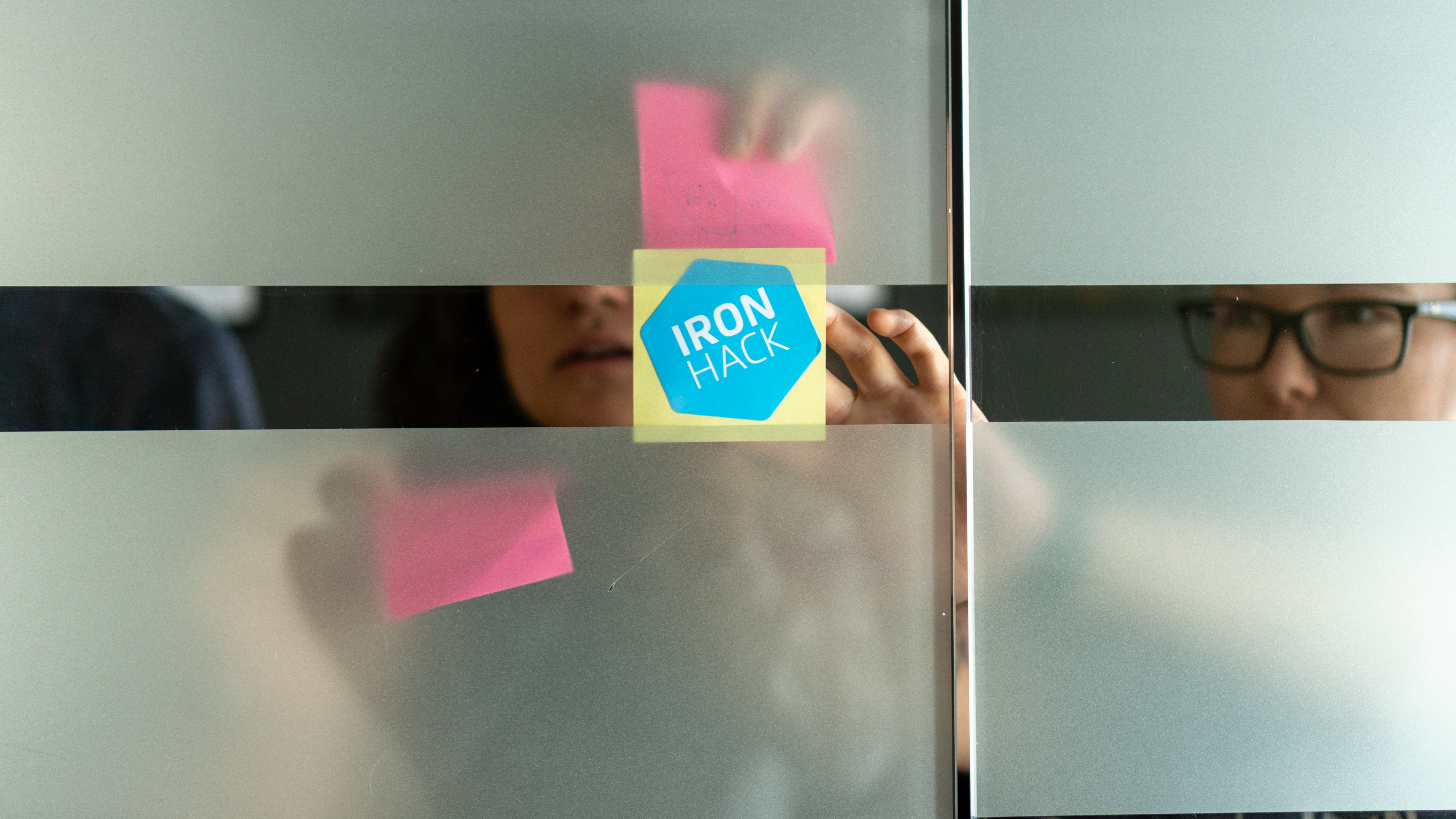 Ironhack sticky note