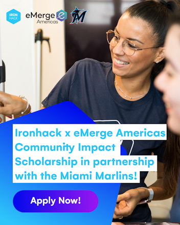 Ironhack x eMerge Americas Community Scholarship