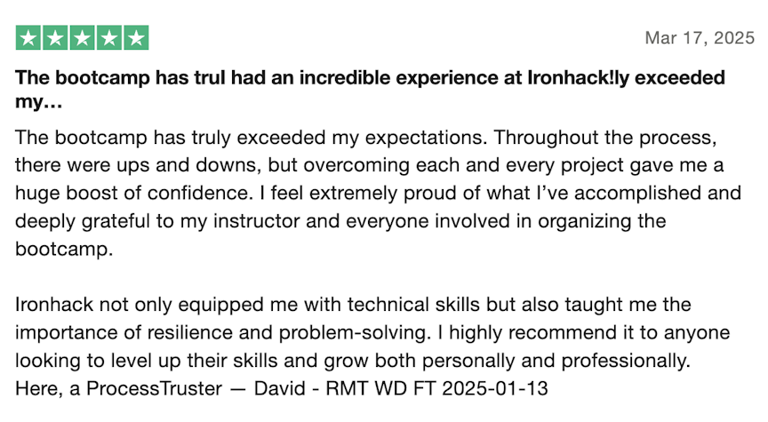 Avis Trustpilot