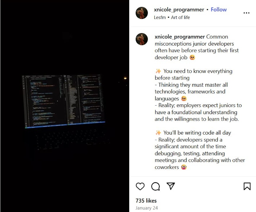 Common misconceptions junior developers have
