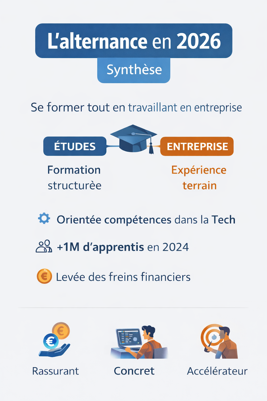 Alternance Tech en 2026 : définition, avantages et opportunités de carrière