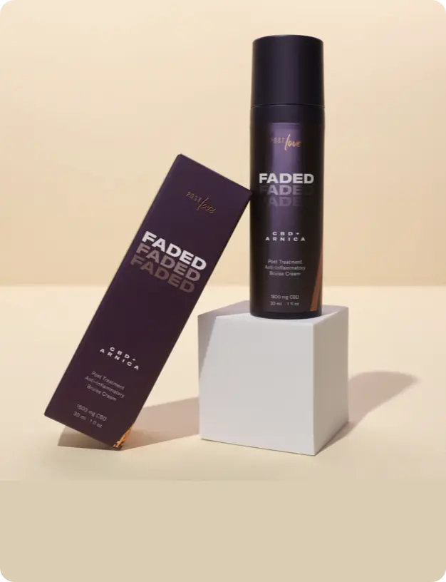 faded skincare products