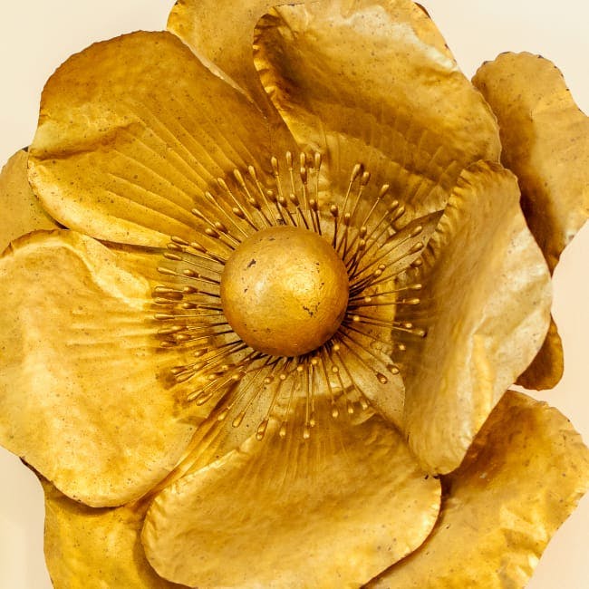 A yellow flower