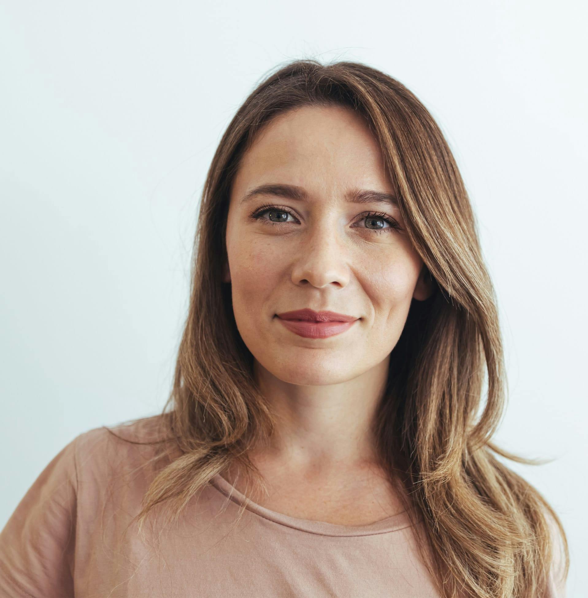 woman looking forward