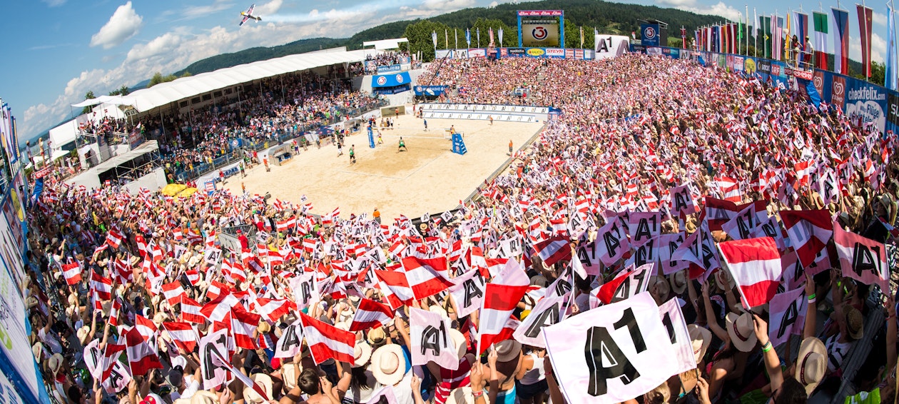 Impressionen Klagenfurt Beach Volleyball Major